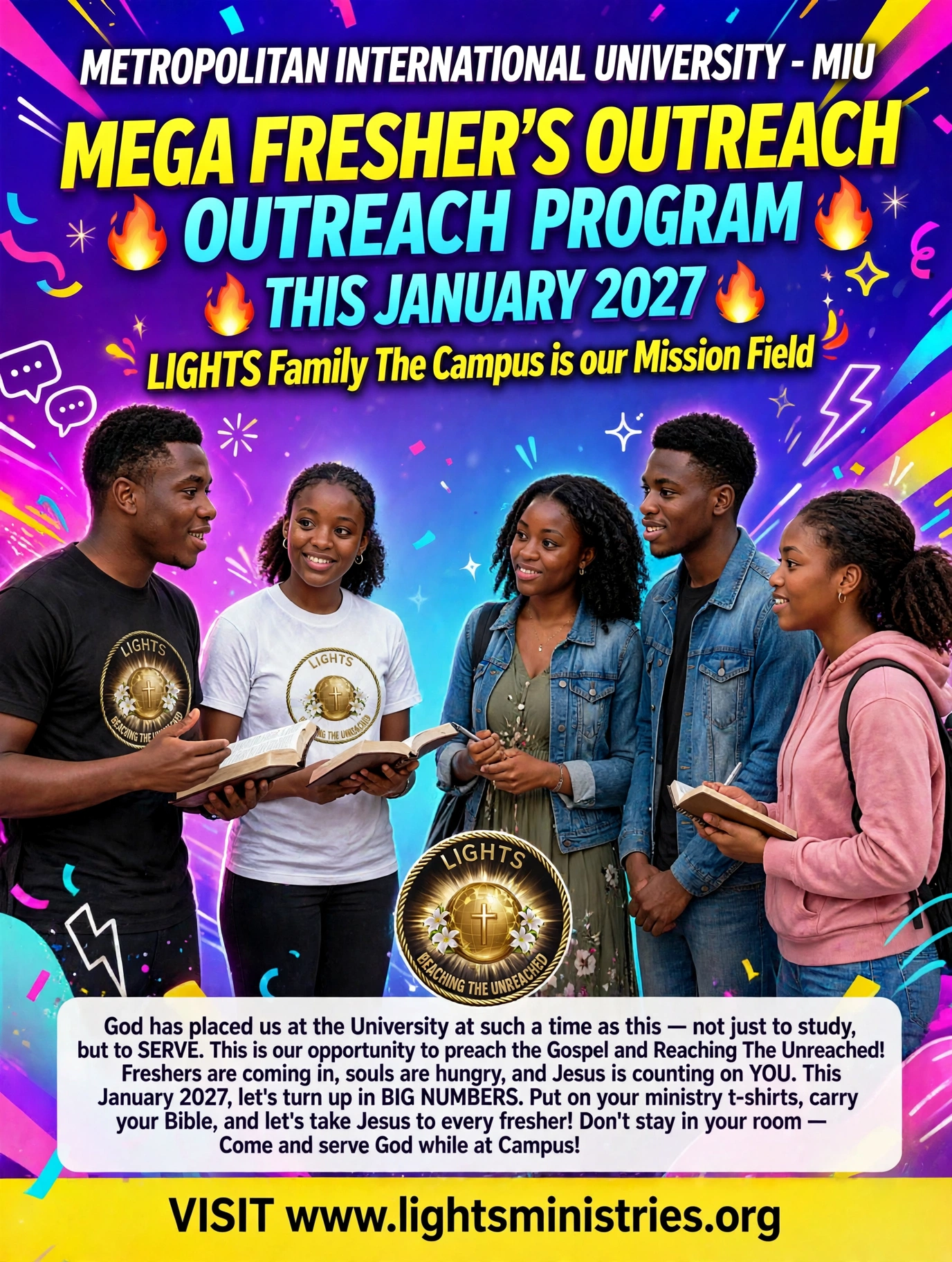 Mega Freshers Outreach